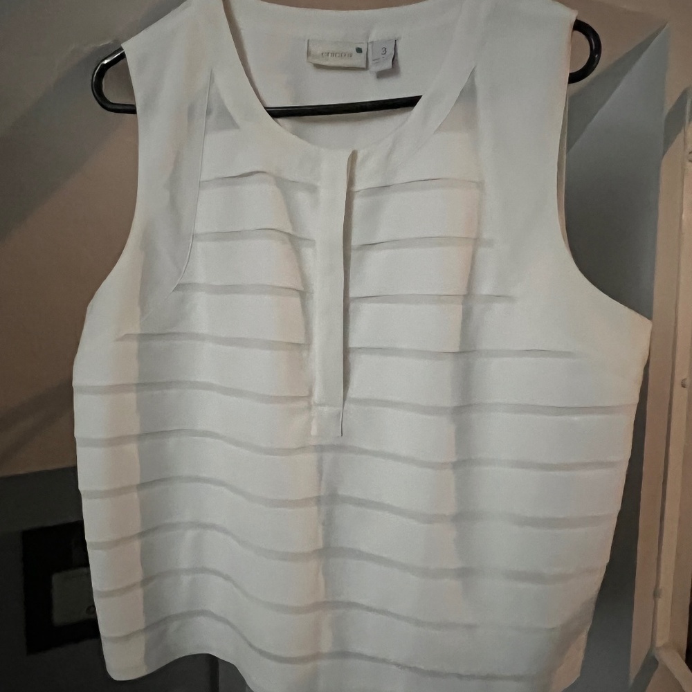 White tank dress top